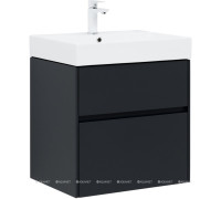 Тумба под раковину Aquanet Бруклин 60 антрацит матовый 00310140