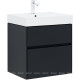 Тумба под раковину Aquanet Бруклин 60 антрацит матовый 00310140