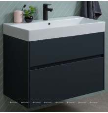Тумба под раковину Aquanet Бруклин 85 антрацит матовый 00310142