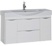 Тумба под раковину Aquanet Франка 105 белый 00183055