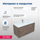 Тумба Aquanet Lino 100 (Flat) дуб веллингтон 00287545