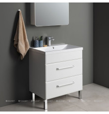 Тумба под раковину Aquanet Лукка 58 белый 00302396