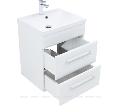 Тумба под раковину Aquanet Лукка 58 белый 00302396