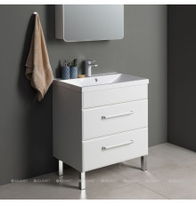 Тумба под раковину Aquanet Лукка 75 белый 00302397