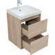 Тумба под раковину Aquanet Милан 50 дуб светлый 00336381