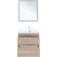 Тумба под раковину Aquanet Нота New 75 напольная 2 ящика дуб светлый 00344143