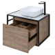 Тумба под раковину Aquanet Nova Lite LOFT 75 R дуб рустикальный 00261657