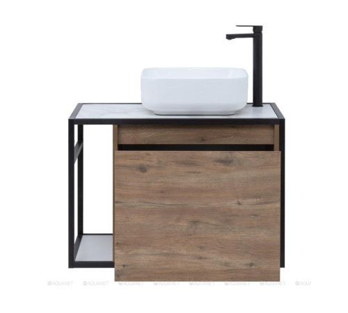 Тумба под раковину Aquanet Nova Lite LOFT 75 R дуб рустикальный 00261657