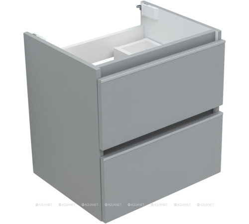 Тумба под раковину Aquanet Вега 50 2 ящика мисти грин 00329600