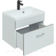 Тумба под раковину Aquanet Верона 50 подвесная белый матовый 00272425