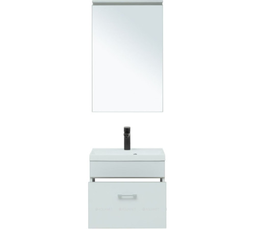 Тумба под раковину Aquanet Верона 50 подвесная белый матовый 00272425