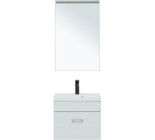 Тумба под раковину Aquanet Верона 50 подвесная белый матовый 00272425