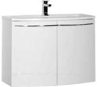 Тумба под раковину De Aqua Токката 2 90 белый 2 распашные двери 167141