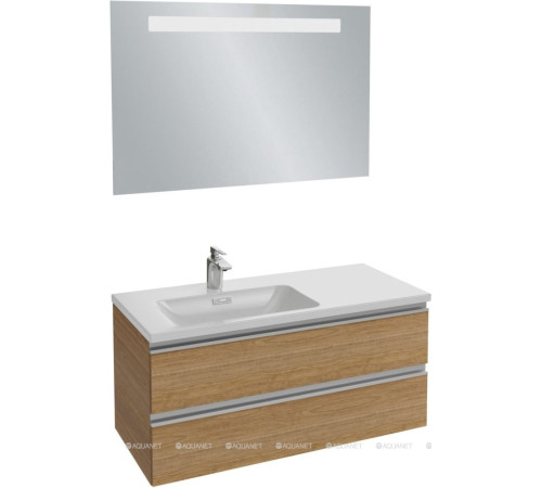 Тумба под раковину Jacob Delafon Vox 1000x460x452 мм 2 ящика Светло-коричневый матовый EB2025-RA-M65