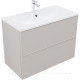 Тумба с раковиной Aquanet Арт 90 бежевый 00345813