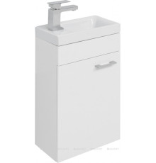 Тумба с раковиной Aquanet Нота 40 L (Moduo) белый 00254044