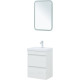 Тумба с раковиной Aquanet Нота New 50 белый глянец 00335869