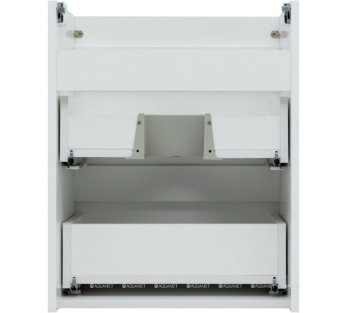 Тумба с раковиной Aquanet Нота New 50 белый глянец 00335869