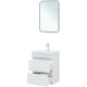 Тумба с раковиной Aquanet Нота New 50 белый глянец 00335869