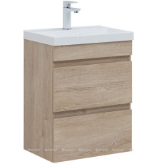Тумба с раковиной Aquanet Нота New 50 дуб светлый 00335879