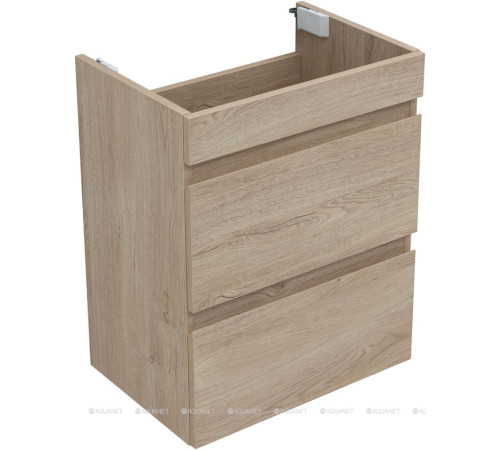 Тумба с раковиной Aquanet Нота New 50 дуб светлый 00335879