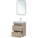 Тумба с раковиной Aquanet Нота New 50 дуб светлый 00335879