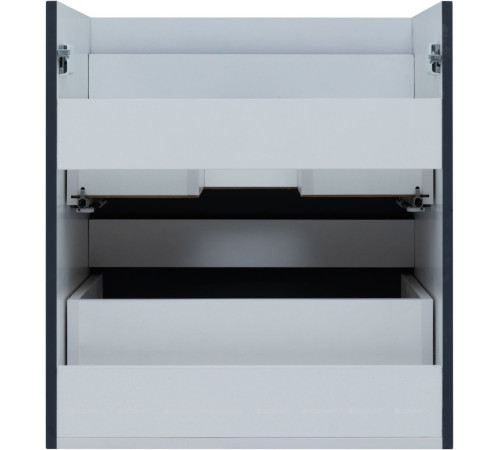 Тумба с раковиной Aquanet Практика 60 2 ящика маренго 00332509