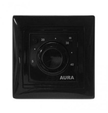 Терморегулятор Aura LTC 030 черный CN643