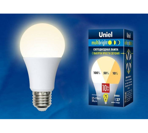 Лампа светодиодная Uniel MB PLM11WH E27 10Вт 3000K UL-00002371