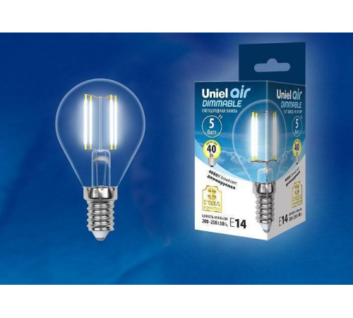 Лампа светодиодная Uniel E14 5Вт 4000K UL-00002870