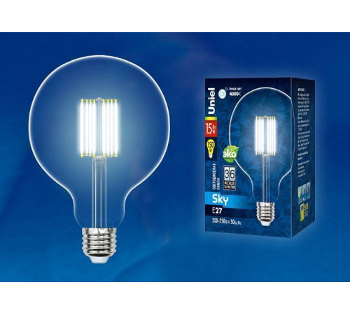 Лампа светодиодная Uniel E27 15Вт 4000K UL-00004861