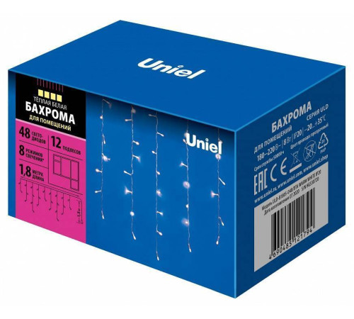 Бахрома световая Uniel ULD-B1805 UL-00005274