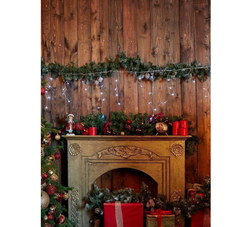 Бахрома световая Uniel ULD-B1805-048/DTA WHITE/WHITE IP44 UL-00005275