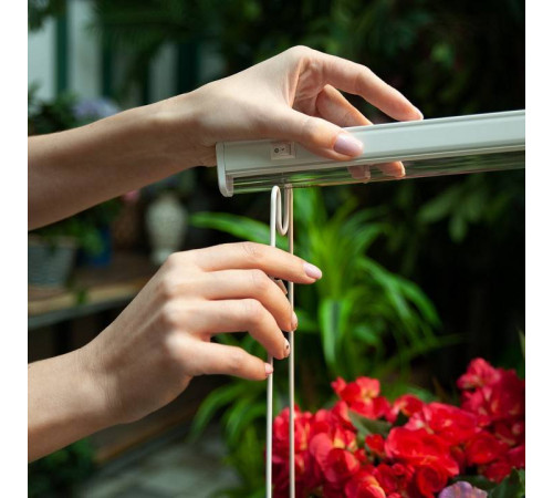 Подставка для цветов Uniel UFP-G20S H50 WHITE UL-00007139