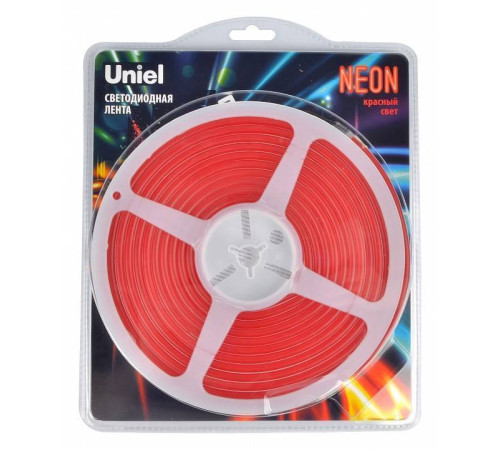 Лента светодиодная гибкий неон Uniel ULS-N01 220В 8 Вт/м IP67 3000K UL-00009087