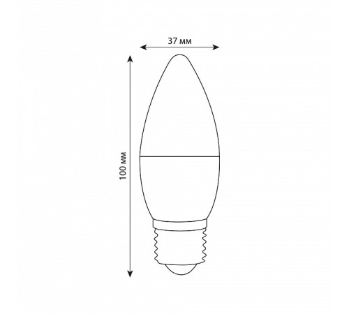 Лампа светодиодная Volpe OPTIMA DIM E27 6Вт 4000K UL-00009222
