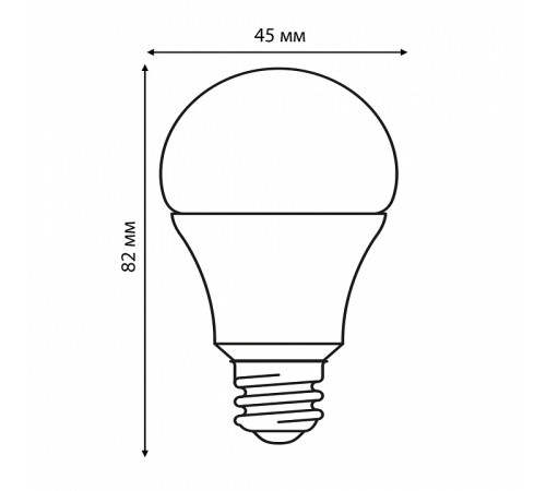 Лампа светодиодная Volpe OPTIMA DIM E27 6Вт 4000K UL-00009228