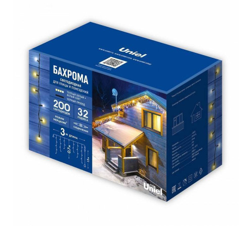 Бахрома световая Uniel UL-00009924