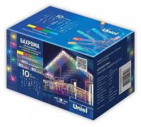 Бахрома световая Uniel ULD-B3010-160/TTK WHITE/WHITE IP44 UL-00012067