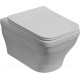 Унитаз подвесной Aquanet Elegant W с сиденьем Slim Soft Close безободковый 00280960