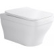 Унитаз подвесной Aquanet Elegant W с сиденьем Slim Soft Close безободковый 00280960