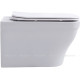 Унитаз подвесной Aquanet Elegant W с сиденьем Slim Soft Close безободковый 00280960