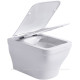 Унитаз подвесной Aquanet Elegant W с сиденьем Slim Soft Close безободковый 00280960