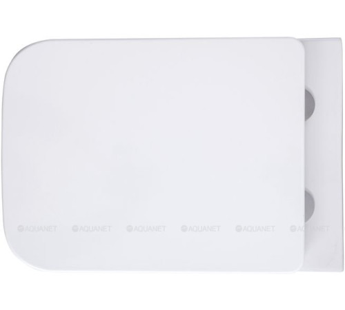 Унитаз подвесной Aquanet Elegant W с сиденьем Slim Soft Close безободковый 00280960