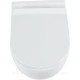 Унитаз подвесной Aquanet Glide-W Rimless с сиденьем Soft Close Slim Glide-W