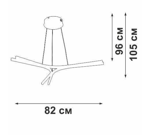 Подвесной светильник Vitaluce V2708 V2708-9/3S
