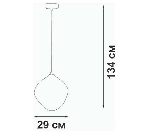 Подвесной светильник Vitaluce V2738 V2738-1/1S