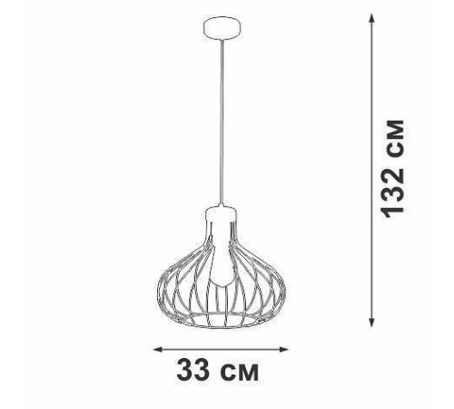 Подвесной светильник Vitaluce V2851 V2851-1/1S