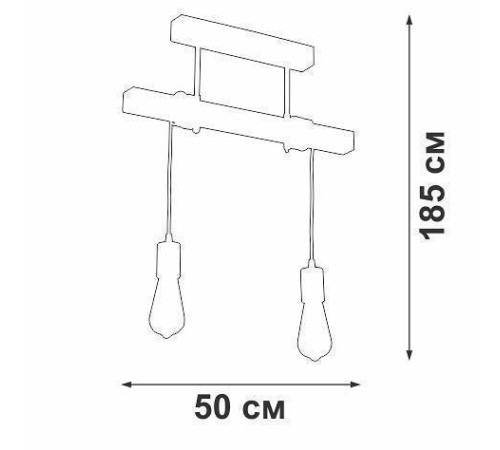 Подвесной светильник Vitaluce V2860 V2860-1/2PL