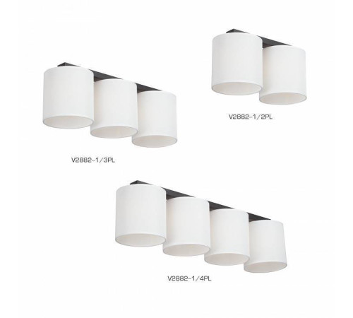 Накладной светильник Vitaluce V2882 V2882-1/2PL